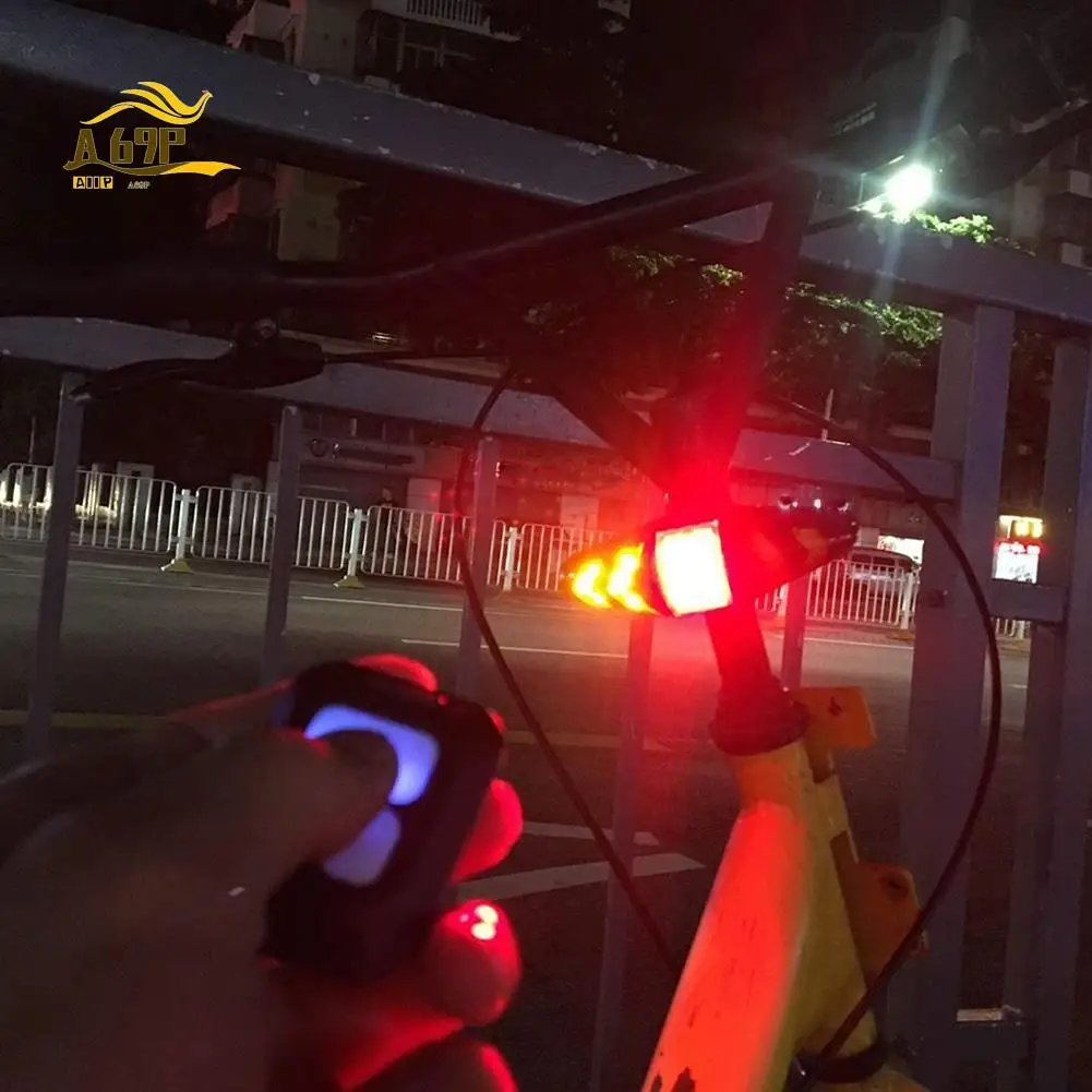 A69P-Bike Tail Light With Turn Signals, USB Rechargeable Ultra Bright LED Safety Warning Bike Brake Rear Lights For Bike
A69P-Bike Tail Light With Turn Signals, USB Rechargeable Ultra Bright LED Safety Warning Bike Brake Rear Lights For Bike