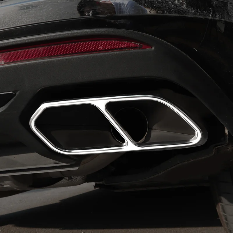 For Volkswagen Touareg 2019-2023 Stainless Steel Black Car Exhaust Muffler Exhaust Pipe Cover Trim Stickers Car Accessories
For Volkswagen Touareg 2019-2023 Stainless Steel Black Car Exhaust Muffler Exhaust Pipe Cover Trim Stickers Car Accessories