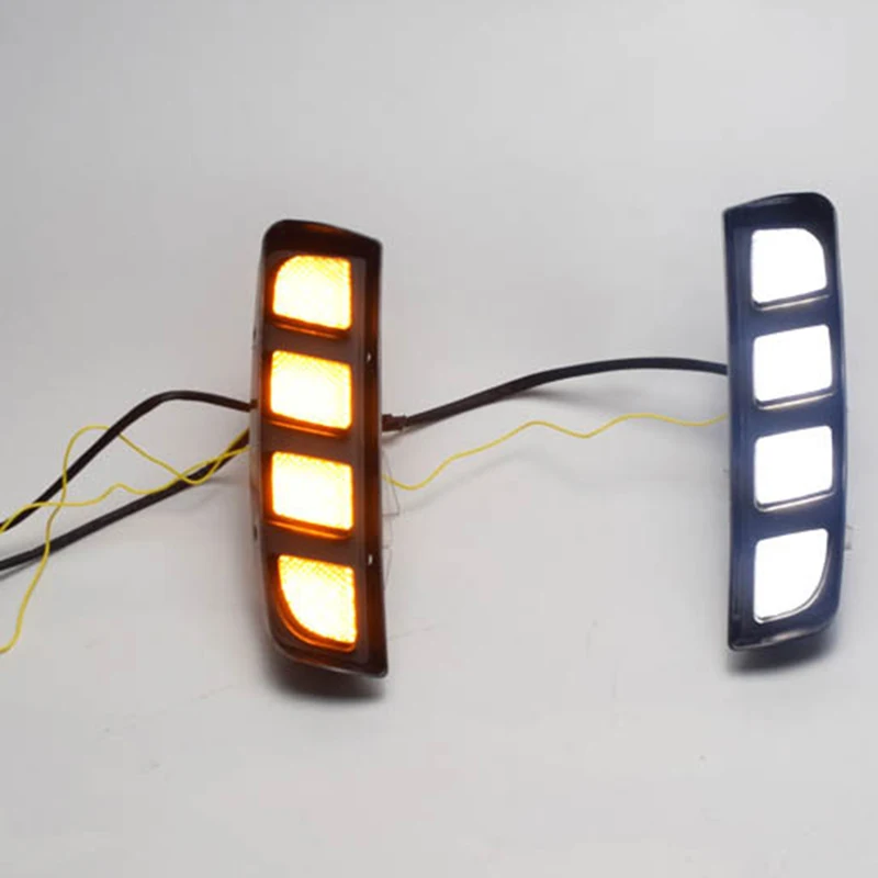 Led Daytime Running Lights Yellow Turn Signal Lamp ABS Waterproof For Honda Civic Type R 2018 2019
Led Daytime Running Lights Yellow Turn Signal Lamp ABS Waterproof For Honda Civic Type R 2018 2019