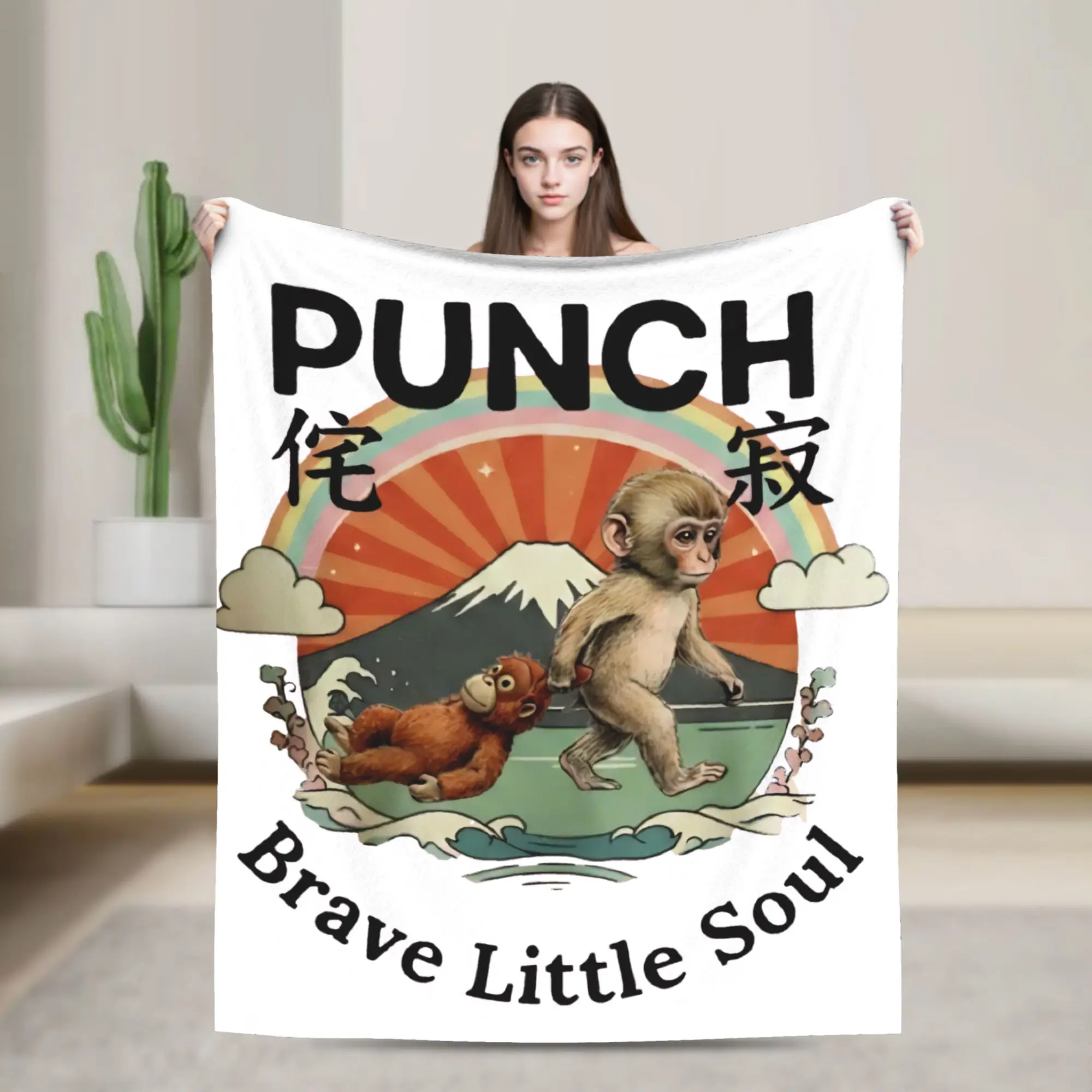 Punch Monkey Brave Little Soul Blankets Fleece Throw Blanket Summer Air Conditioning Personalised Ultra-Soft Warm Bedspreads
Punch Monkey Brave Little Soul Blankets Fleece Throw Blanket Summer Air Conditioning Personalised Ultra-Soft Warm Bedspreads