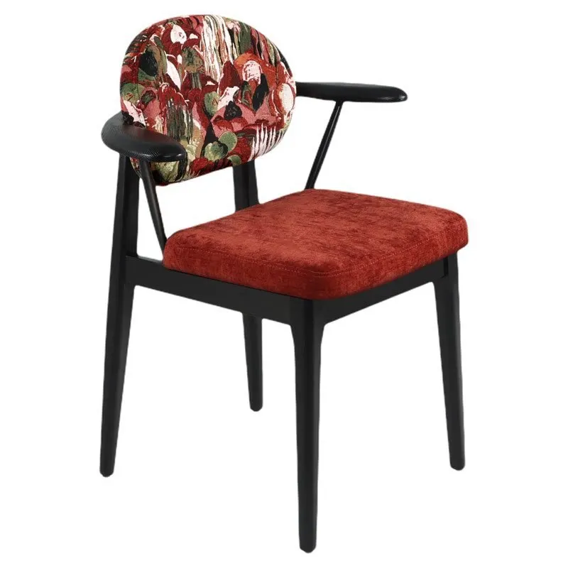 CX modern simple solid wood dining chair, mid-ancient hotel restaurant cafe armchair
CX modern simple solid wood dining chair, mid-ancient hotel restaurant cafe armchair