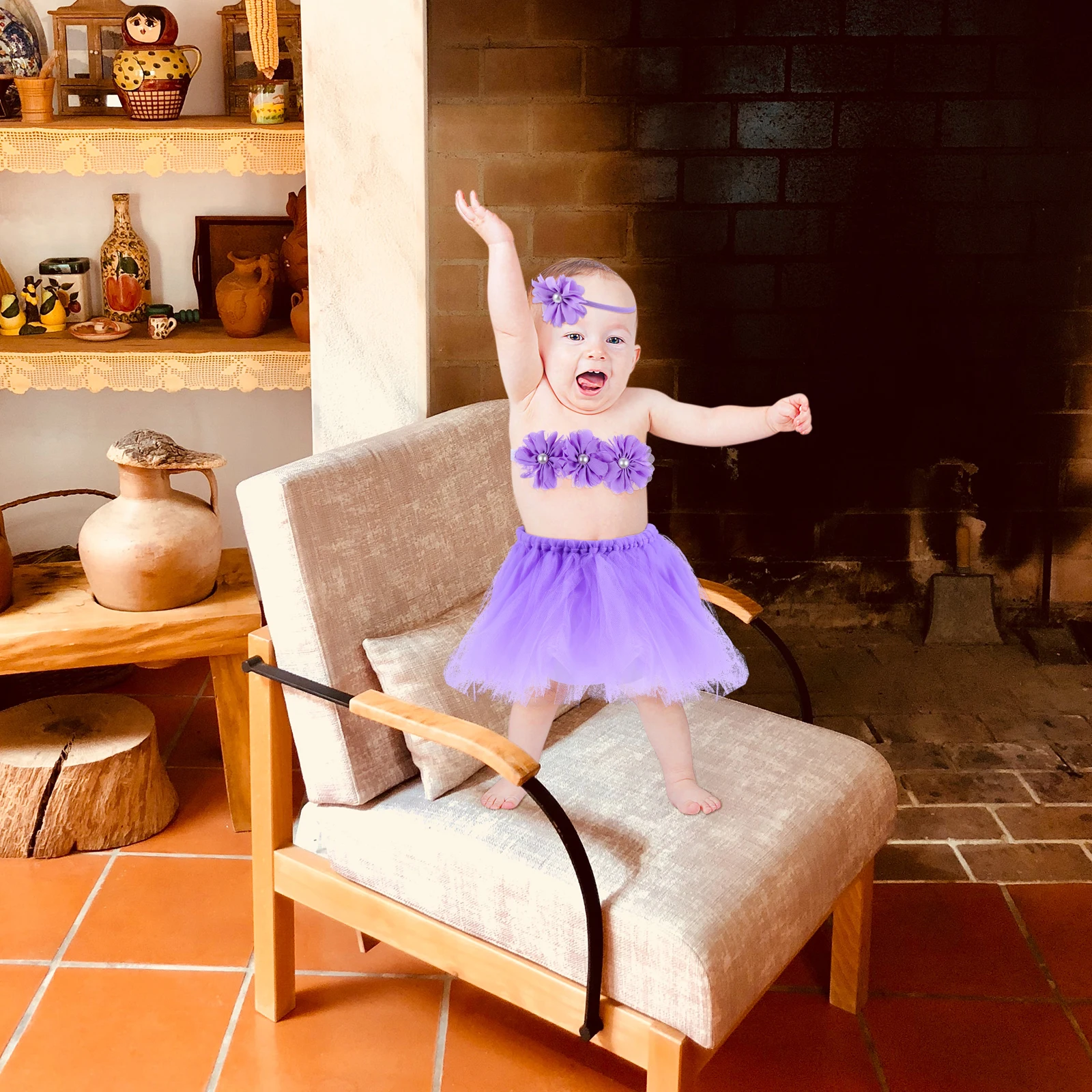 Tutu Skirt Three Piece Set Infant Photography Prop Acrylic Girl Clothes Creative Newborn Toddler Tulle Dress Outfits Veil
Tutu Skirt Three Piece Set Infant Photography Prop Acrylic Girl Clothes Creative Newborn Toddler Tulle Dress Outfits Veil