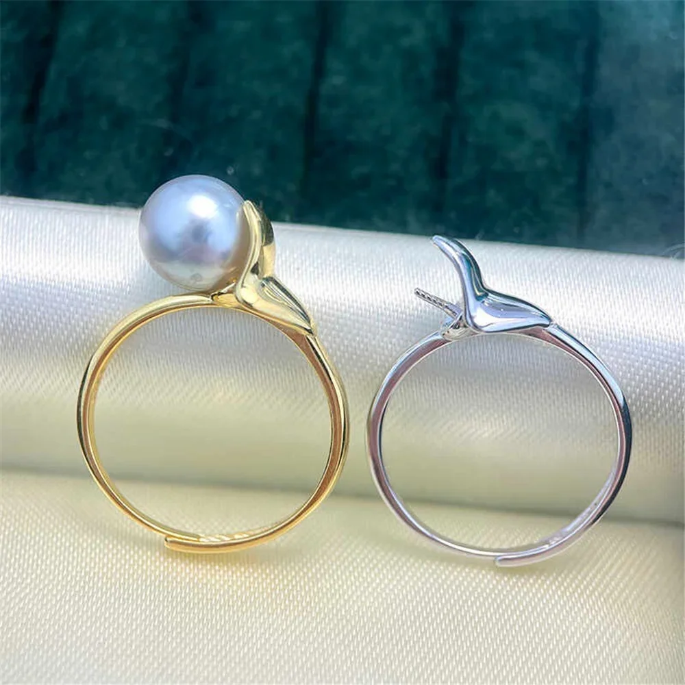Solid S925 Sterling Silver Pearl Ring Settings Findings & Accessories - for Jewelry Making Bulk Wholesale Craft Supplies 8-10mm
Solid S925 Sterling Silver Pearl Ring Settings Findings & Accessories - for Jewelry Making Bulk Wholesale Craft Supplies 8-10mm
