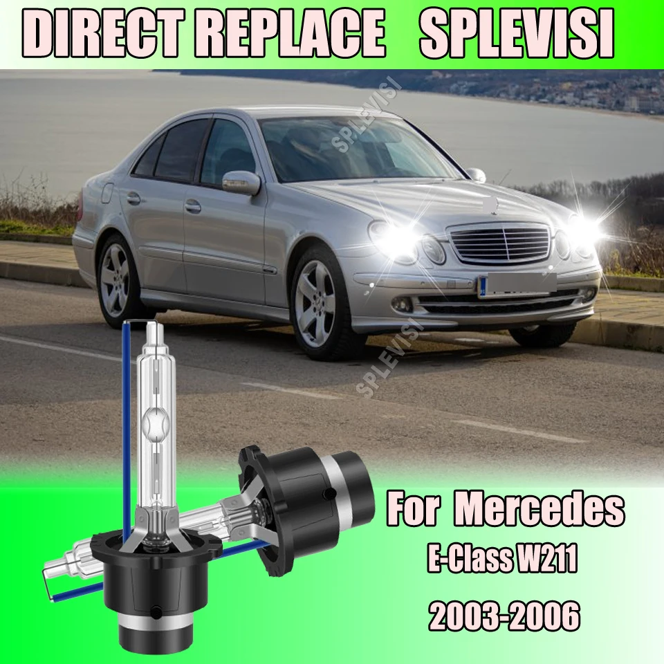 Xenon Lamp D2S 35W 12V HID Headlight 6000K Auto Light Replacement Bulb For Mercedes-Benz E-Class W211 2003 2004 2005 2006
Xenon Lamp D2S 35W 12V HID Headlight 6000K Auto Light Replacement Bulb For Mercedes-Benz E-Class W211 2003 2004 2005 2006