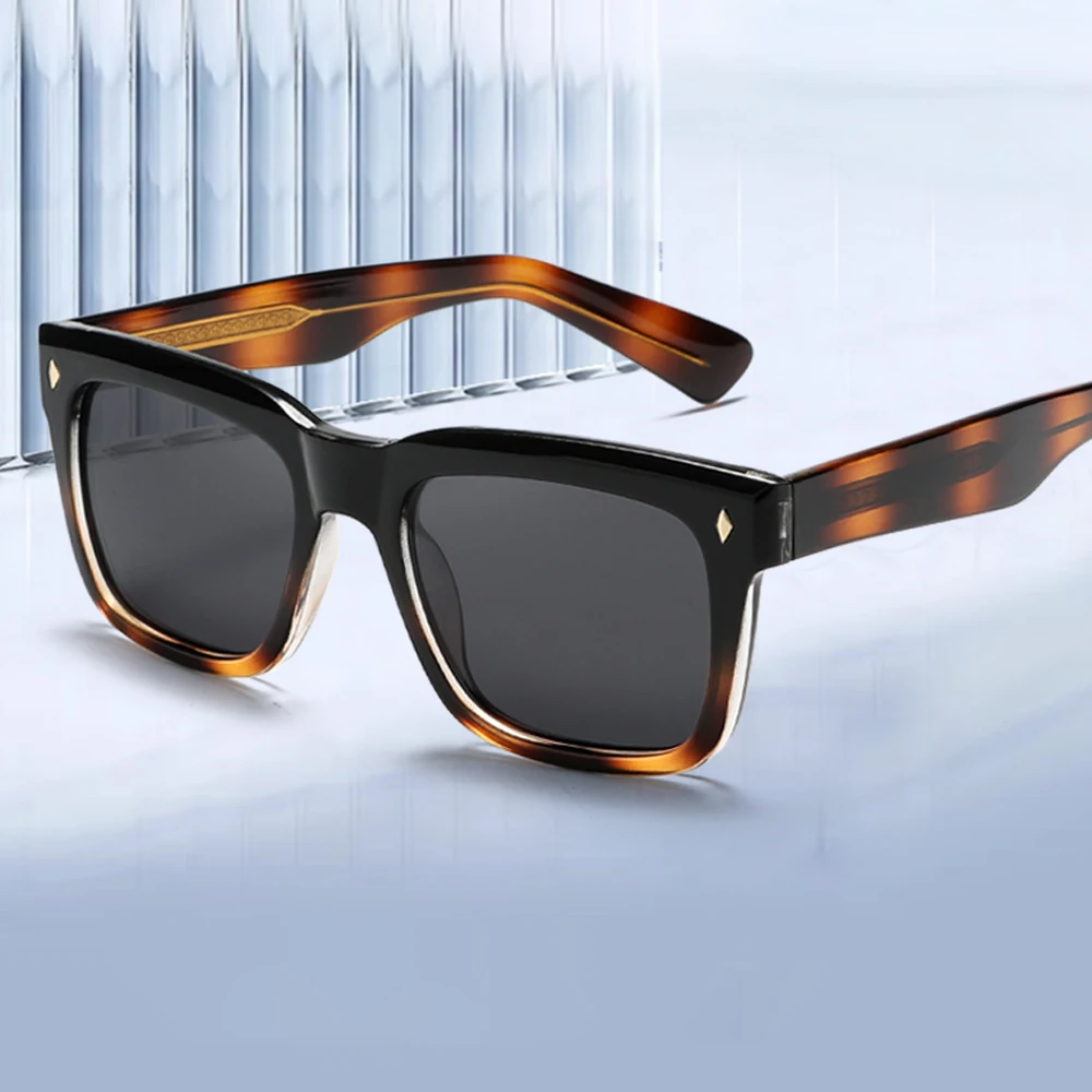 GREY JACK TR90 Classic Retro Style Polarized Sunglasses for Women Men Square Sunglasses UV400 Lens KG2516
GREY JACK TR90 Classic Retro Style Polarized Sunglasses for Women Men Square Sunglasses UV400 Lens KG2516