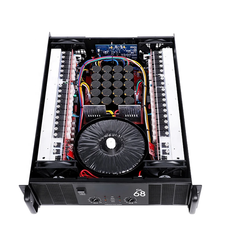 CA68 Best Selling Product Professional 10000 Watt Class D High Power Amplifier
CA68 Best Selling Product Professional 10000 Watt Class D High Power Amplifier