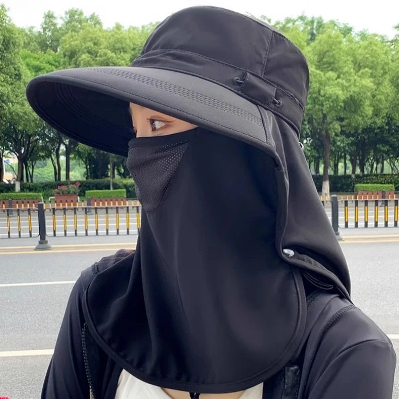 All-directional Sunblock Hat Breathable Face Mask Neck Protective Sun Hat UV Protection Outdoor Sun Hat Female Summer
All-directional Sunblock Hat Breathable Face Mask Neck Protective Sun Hat UV Protection Outdoor Sun Hat Female Summer