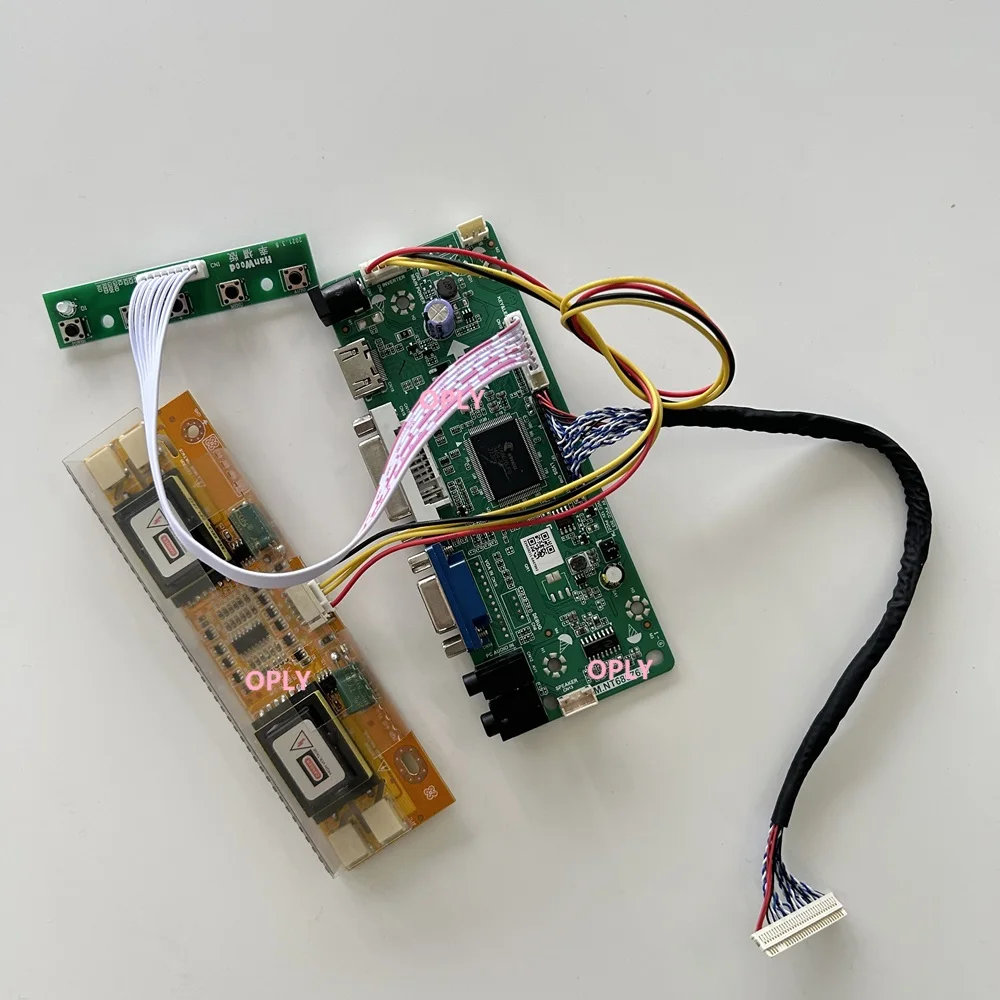M.NT68676 Controller board HDMI-compatible VGA DVI for M190EG01 V2 M190EG01 1280X1024 19" LCD panel Screen panel monitor DIY
M.NT68676 Controller board HDMI-compatible VGA DVI for M190EG01 V2 M190EG01 1280X1024 19" LCD panel Screen panel monitor DIY