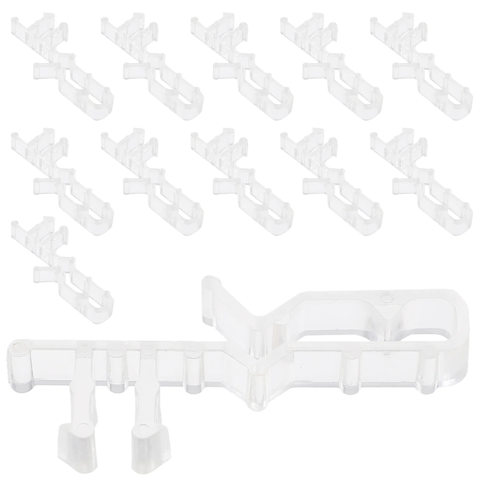 24 Pcs Block Curtain Clip Boxes Blind Cover Clips Venetian Blinds Acrylic for Valance
24 Pcs Block Curtain Clip Boxes Blind Cover Clips Venetian Blinds Acrylic for Valance