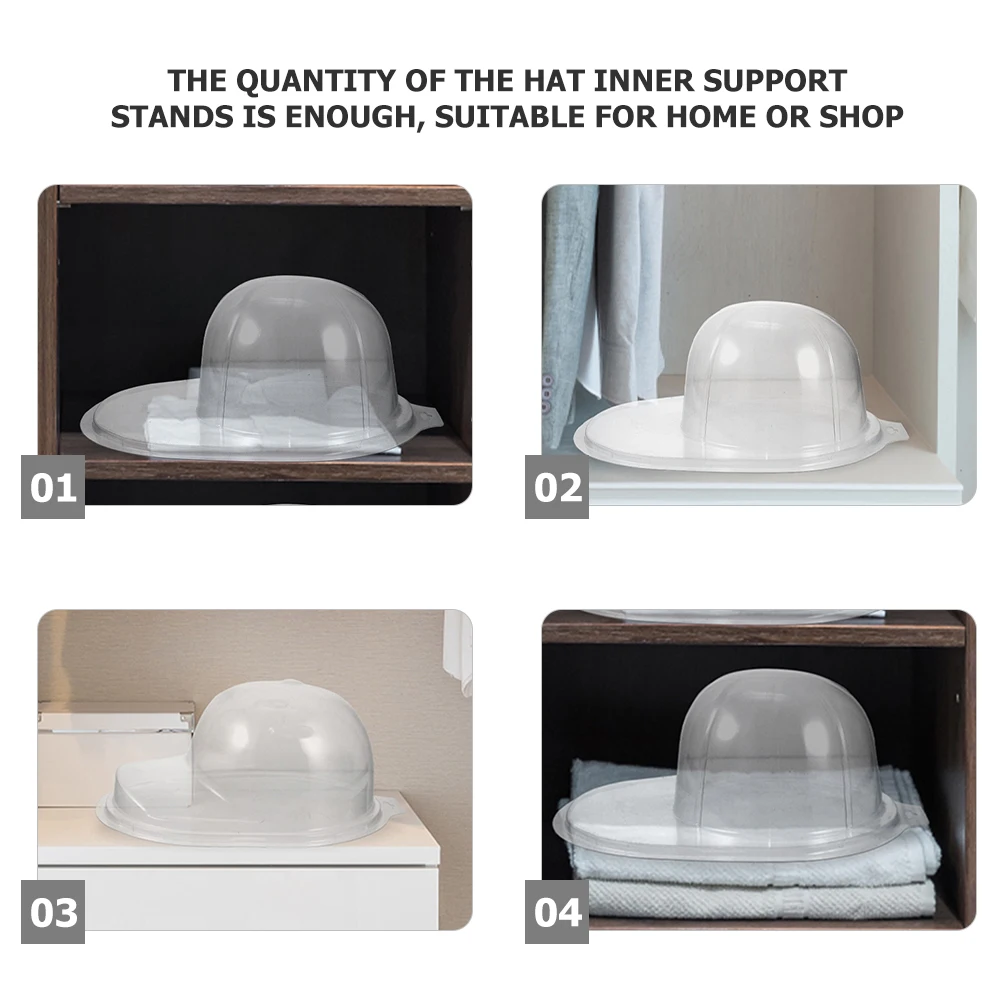 20pcs Hat Support Inner Lining Baseball Cap Stand PVC Shaper Reusable Plastic Storage Anti Deformation Display Rack Holder
20pcs Hat Support Inner Lining Baseball Cap Stand PVC Shaper Reusable Plastic Storage Anti Deformation Display Rack Holder