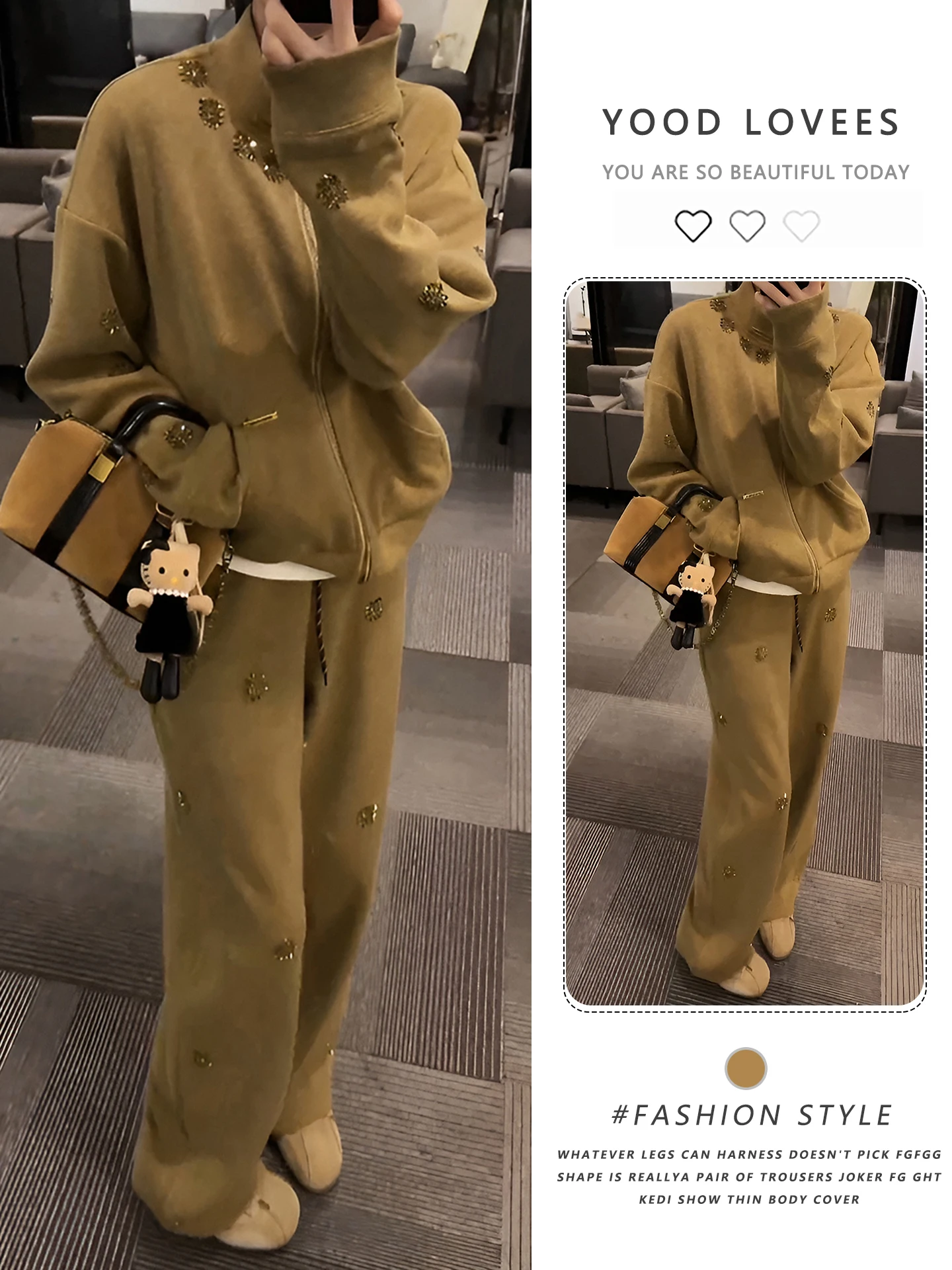 Thickened Knitted Casual Style Women's Two-Piece Set 2026 New Leisure Lazy Style Women's Fashion Set High Waist Long Pants
Thickened Knitted Casual Style Women's Two-Piece Set 2026 New Leisure Lazy Style Women's Fashion Set High Waist Long Pants