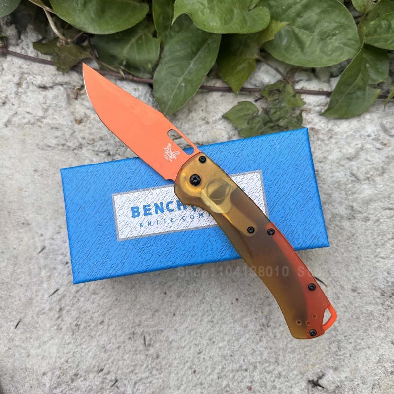 BM 15535 PEI Handle Portable Folding Knife D2 Steel Outdoor Camping Wilderness Survival EDC Hunting Knife Window Breaker
BM 15535 PEI Handle Portable Folding Knife D2 Steel Outdoor Camping Wilderness Survival EDC Hunting Knife Window Breaker