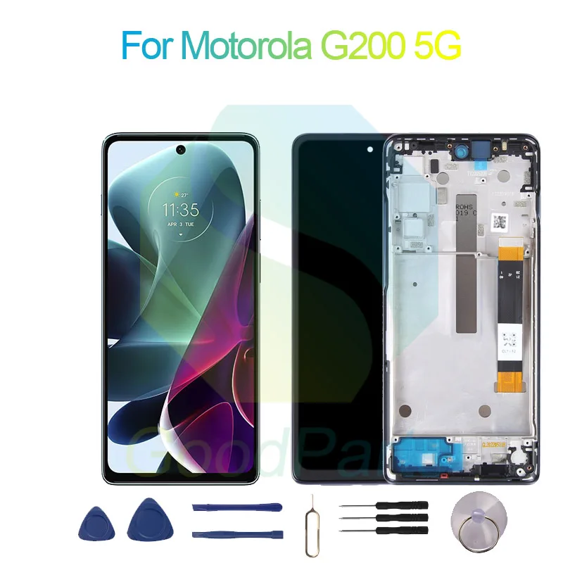 For Motorola G200 5G Screen Display Replacement 2400*1080 G200 5G LCD Touch Digitizer
For Motorola G200 5G Screen Display Replacement 2400*1080 G200 5G LCD Touch Digitizer