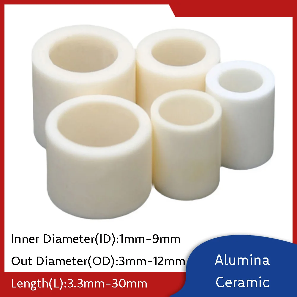 Alumina Ceramic Spacer Heat-Resistant Thermally Conductive Short Tubing Electrical Insulation Sleeve Tube
Alumina Ceramic Spacer Heat-Resistant Thermally Conductive Short Tubing Electrical Insulation Sleeve Tube