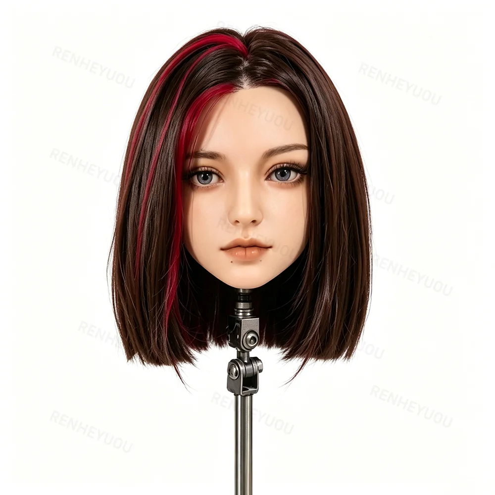 Collectible Female Silicone Head Sculpture 1:1 High Restoration Real Facial Shape for Showcase
Collectible Female Silicone Head Sculpture 1:1 High Restoration Real Facial Shape for Showcase