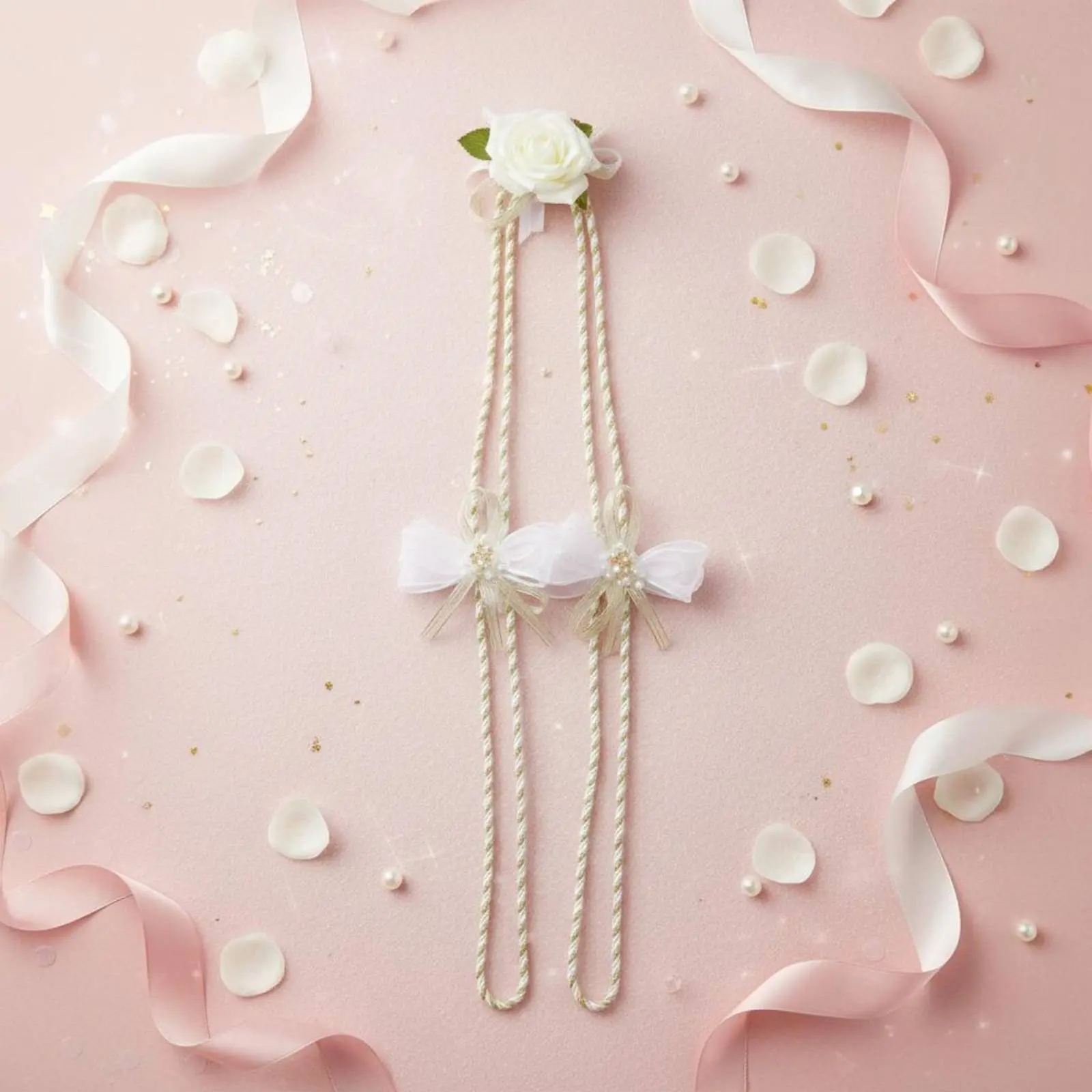 Ivory Blossom Bonding Cord Handmade Ivory Blossom Lasso Bridal Bonding Rope Keepsake Gift Traditional Lazo Photo Accessory
Ivory Blossom Bonding Cord Handmade Ivory Blossom Lasso Bridal Bonding Rope Keepsake Gift Traditional Lazo Photo Accessory