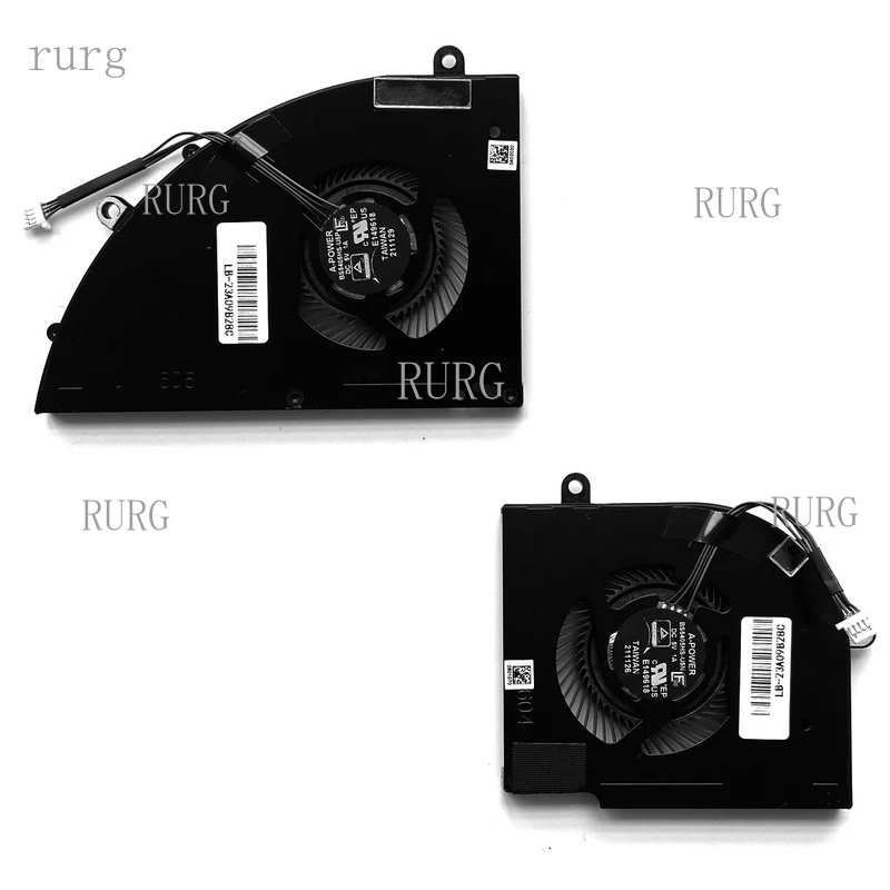 R+ FOR For MSI Delta 15 A5EFK MS-15CK CPU GPU COOLING FAN BS5405HS-U5N BS5405HS-U5P US
R+ FOR For MSI Delta 15 A5EFK MS-15CK CPU GPU COOLING FAN BS5405HS-U5N BS5405HS-U5P US