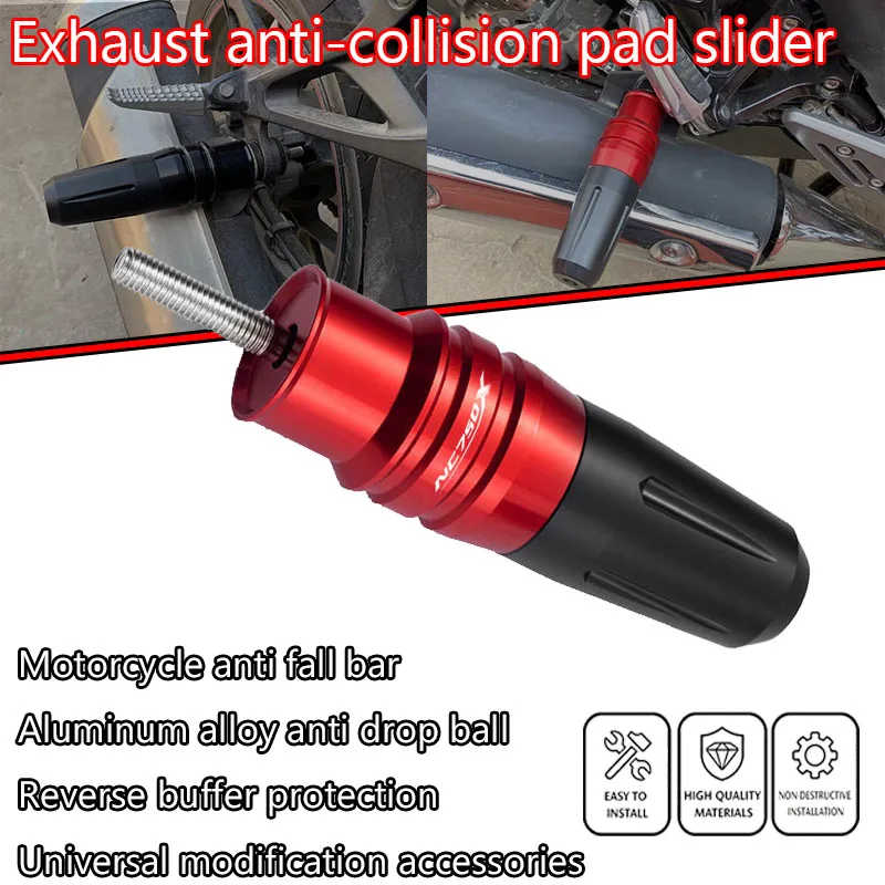 For NC750X NC750 NC 750 Motorcycle CNC Accessoires Falling Protector Exhaust Slider Crash Pad Slider
For NC750X NC750 NC 750 Motorcycle CNC Accessoires Falling Protector Exhaust Slider Crash Pad Slider