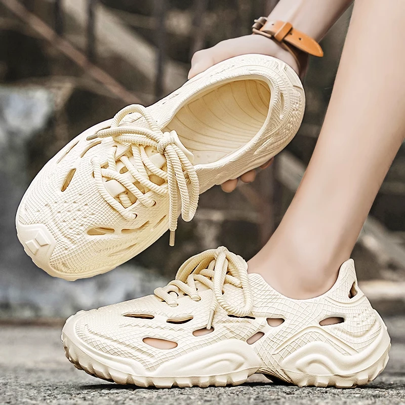 Men's Summer Anti-Slip Odor-Resistant Hollow out Driving Sandals Outdoor Sports Large Size Beach Slippers Casual Breathable EVA
Men's Summer Anti-Slip Odor-Resistant Hollow out Driving Sandals Outdoor Sports Large Size Beach Slippers Casual Breathable EVA