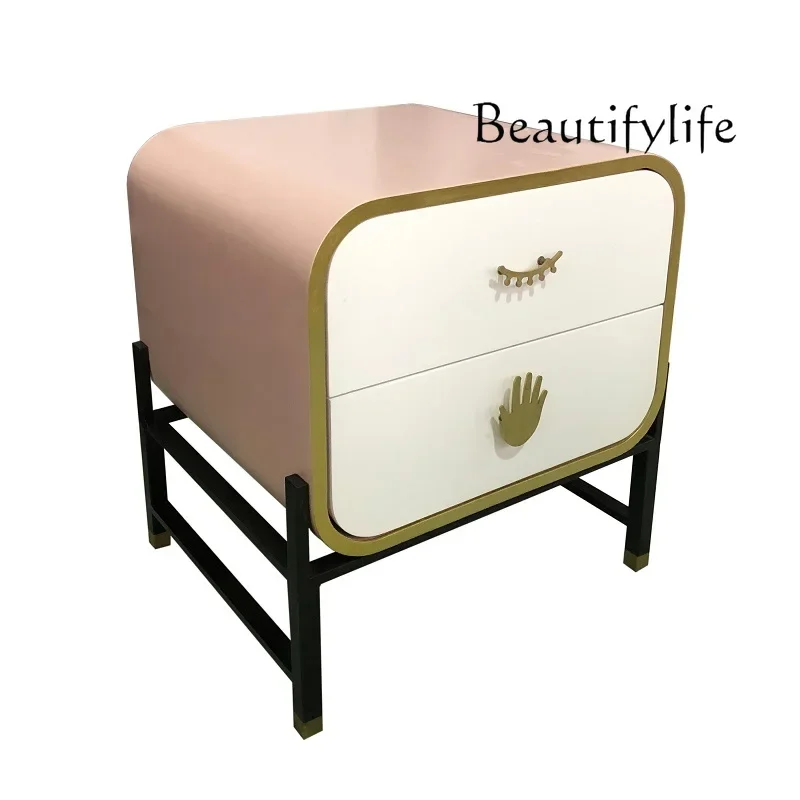 Light luxury fashion creative bedside table modern simplicity high sense simple storage new product
Light luxury fashion creative bedside table modern simplicity high sense simple storage new product