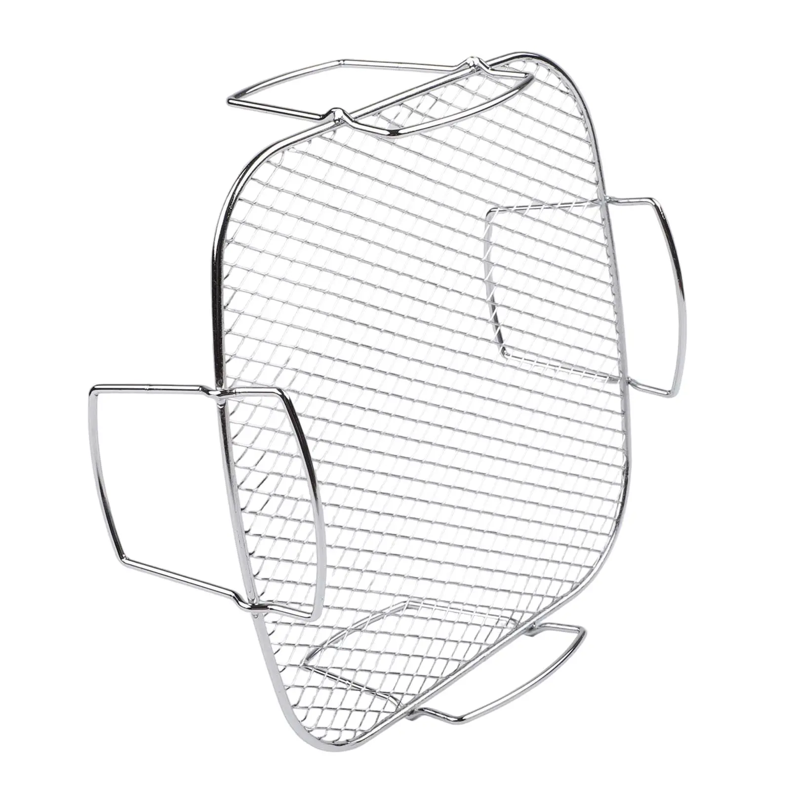 Square Grill Rack Made from Sturdy Stainless Steel; Compatible with Various Cooking Appliances Including Ovens
Square Grill Rack Made from Sturdy Stainless Steel; Compatible with Various Cooking Appliances Including Ovens