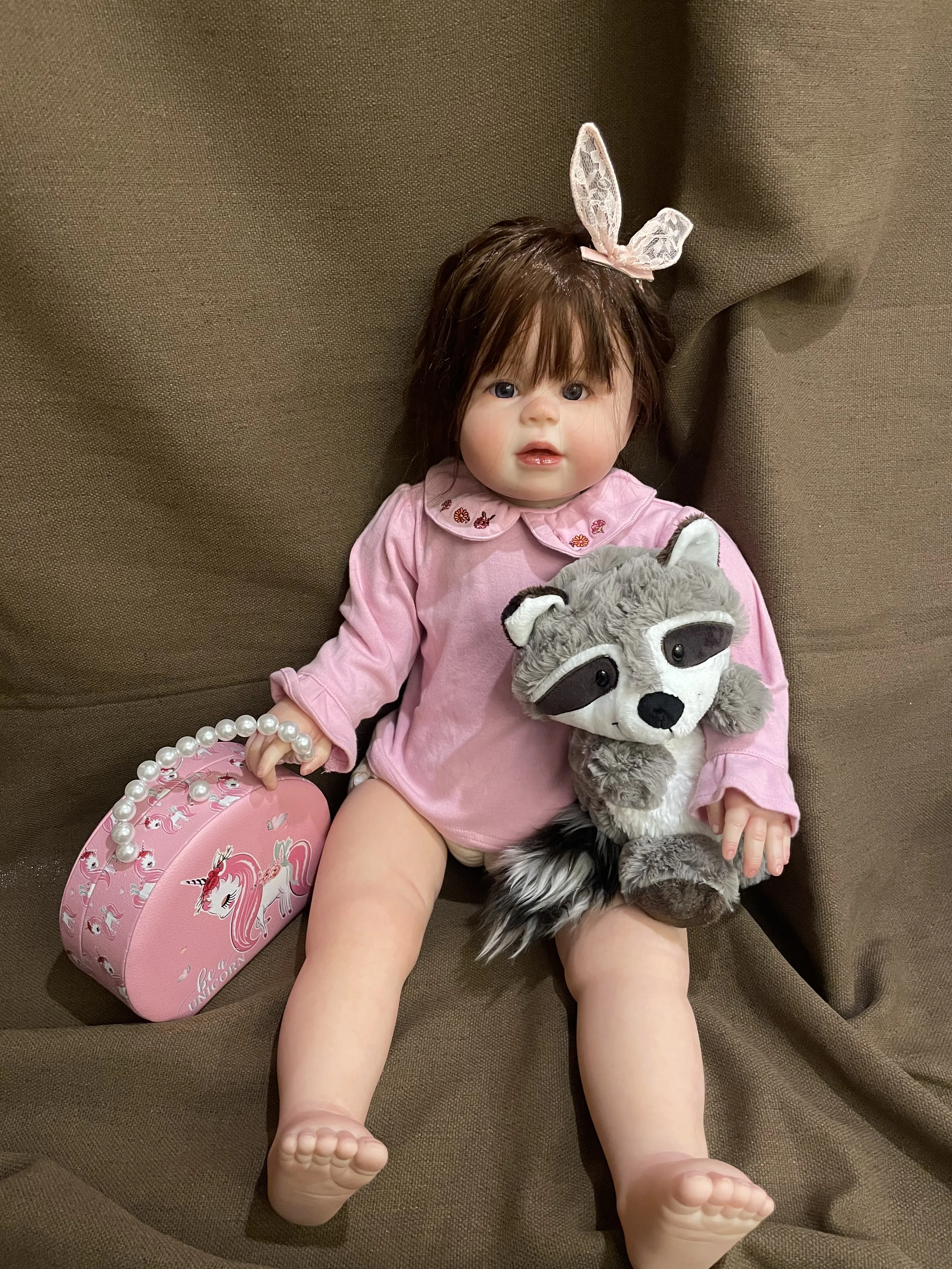 FBBD 100%Hand-Made By Artist Hotsale Huge reborn doll doll Peggy Finished Art Doll real gentle touch Toys For Children
FBBD 100%Hand-Made By Artist Hotsale Huge reborn doll doll Peggy Finished Art Doll real gentle touch Toys For Children