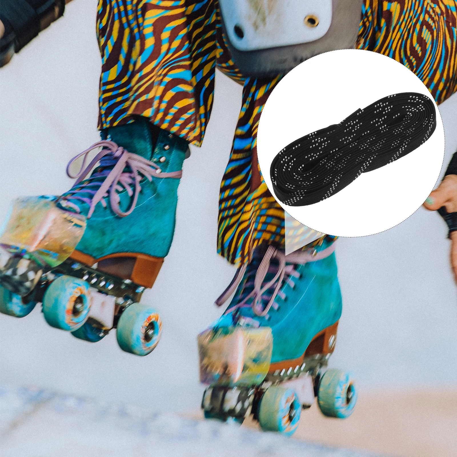 Lace Roller Skating Laces Shoe Sports Shoelace Elastic Black Polyester Waxed Hockey Skate Child
Lace Roller Skating Laces Shoe Sports Shoelace Elastic Black Polyester Waxed Hockey Skate Child
