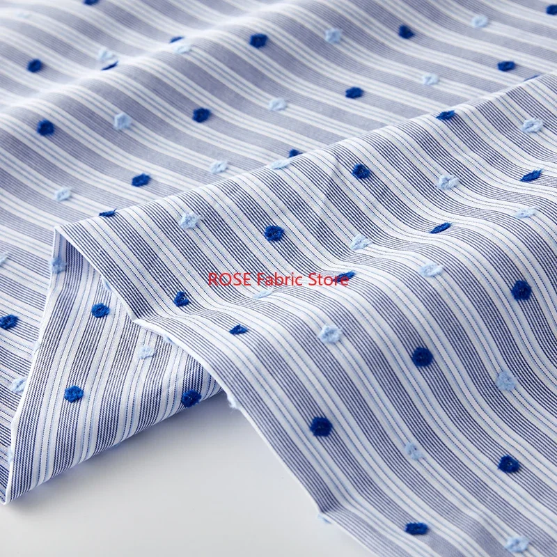 Striped Jacquard Cotton Fabric For skirt, tops, tabletop, pillowcase, headbands, doll clothes sewing
Striped Jacquard Cotton Fabric For skirt, tops, tabletop, pillowcase, headbands, doll clothes sewing