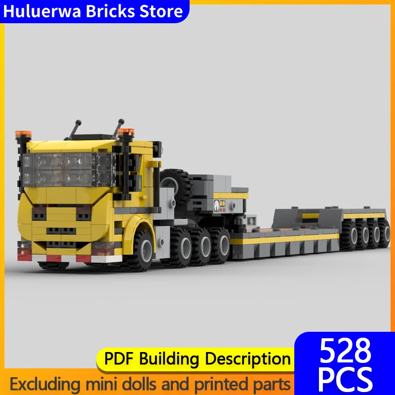 Speed Hypercar Model MOC Building Bricks Heavy-Duty Trailer Truck Modular Technology Gifts Holiday Assemble Children Toys Suit
Speed Hypercar Model MOC Building Bricks Heavy-Duty Trailer Truck Modular Technology Gifts Holiday Assemble Children Toys Suit