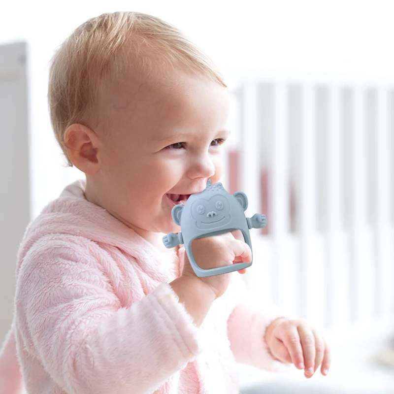 Silicone Teething Gloves for Babies Wrist-Strap Teether Toy Suitable for 3 Months And Older Prevent Loose Grip on Baby's Wrist
Silicone Teething Gloves for Babies Wrist-Strap Teether Toy Suitable for 3 Months And Older Prevent Loose Grip on Baby's Wrist
