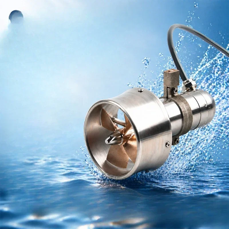 Underwater thruster, all stainless steel, built-in drive brushless waterproof motor
Underwater thruster, all stainless steel, built-in drive brushless waterproof motor