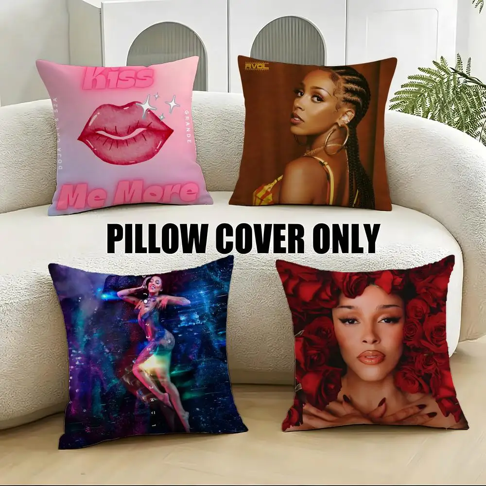 Bold D-Doja CatS Cushion Cover 4Pcs Soft Plush Throw Pillow Covers 40x40 45x45 for Sofa Bedroom
Bold D-Doja CatS Cushion Cover 4Pcs Soft Plush Throw Pillow Covers 40x40 45x45 for Sofa Bedroom