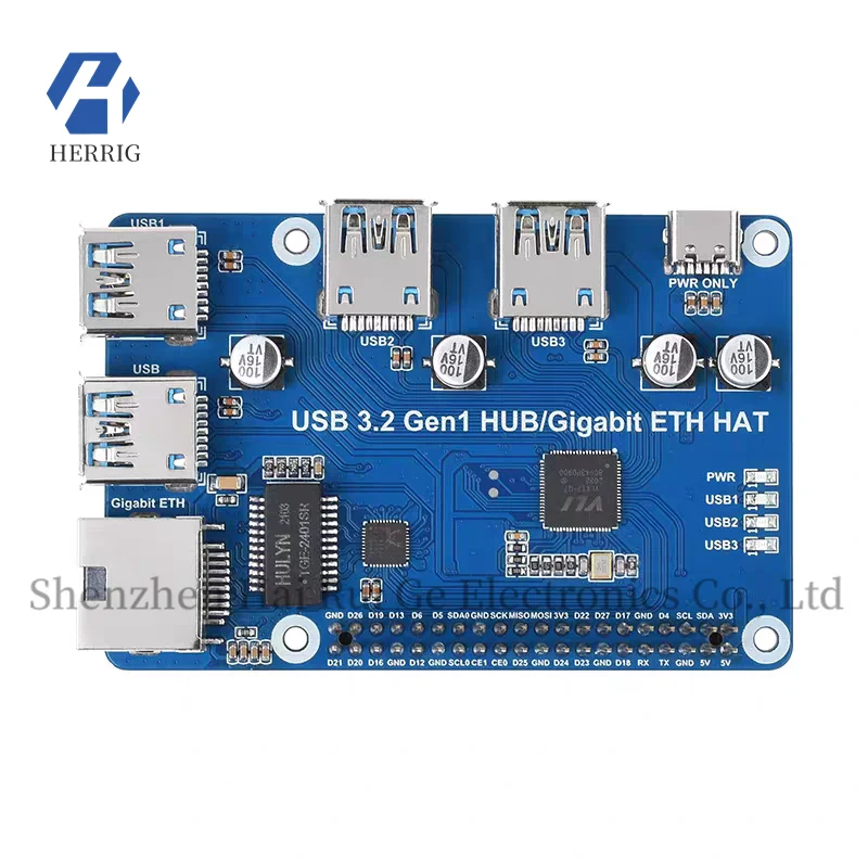 MicroSnow Raspberry Pi USB/Network Expansion Board USB HUB Splitter Gigabit Ethernet Hub Driver-free
MicroSnow Raspberry Pi USB/Network Expansion Board USB HUB Splitter Gigabit Ethernet Hub Driver-free