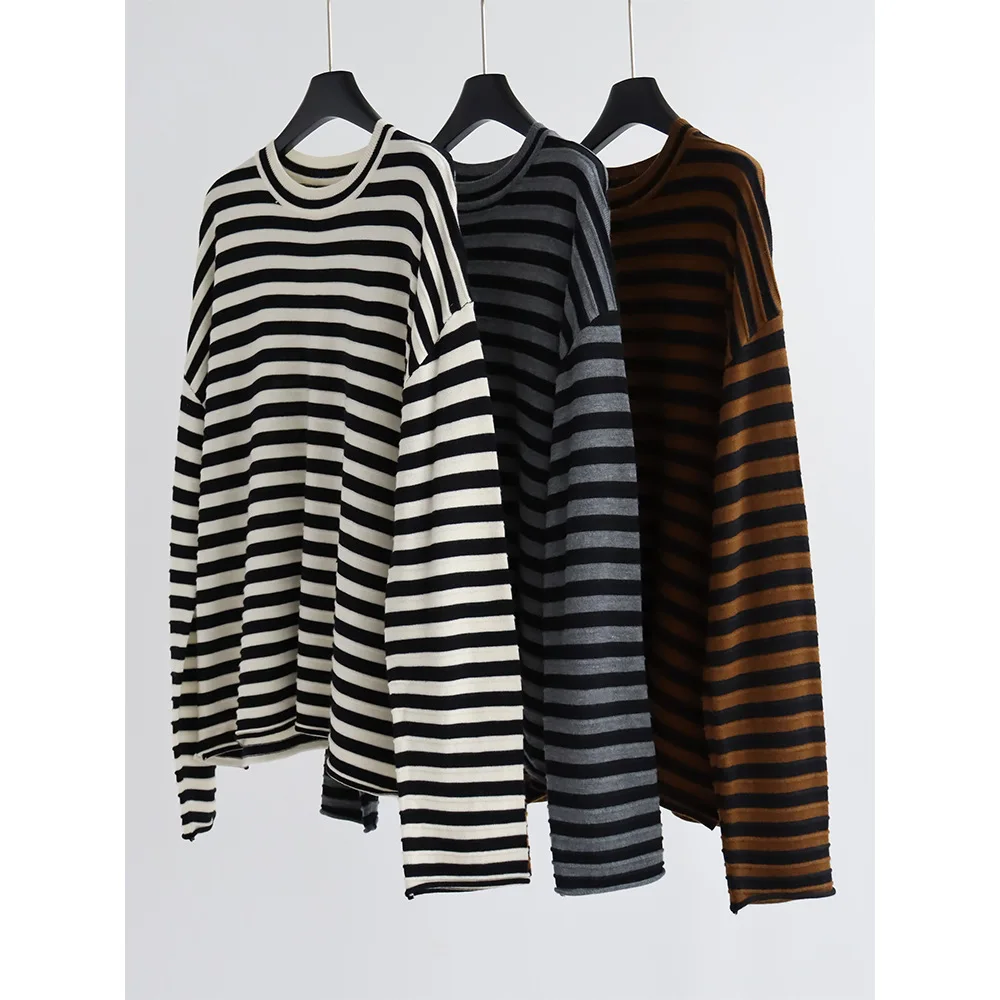 2025 Hot Selling CHIC Striped Turtleneck Sweater | Women's Loose-Fit Wool Blend Pullover - Bestseller
2025 Hot Selling CHIC Striped Turtleneck Sweater | Women's Loose-Fit Wool Blend Pullover - Bestseller