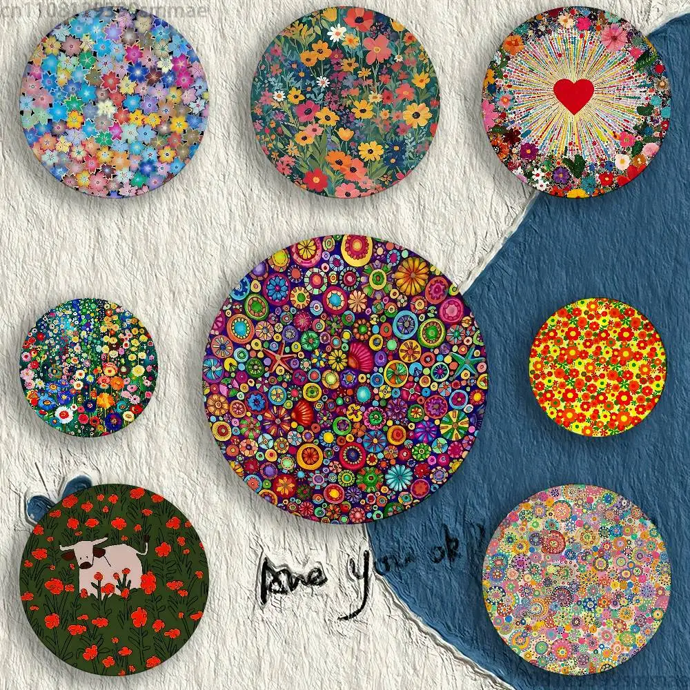 MultiColour Flower 58mm Icon Badge Handmade Tinplate Brooch for Backpack Clothes Chest Ornament Gifts
MultiColour Flower 58mm Icon Badge Handmade Tinplate Brooch for Backpack Clothes Chest Ornament Gifts