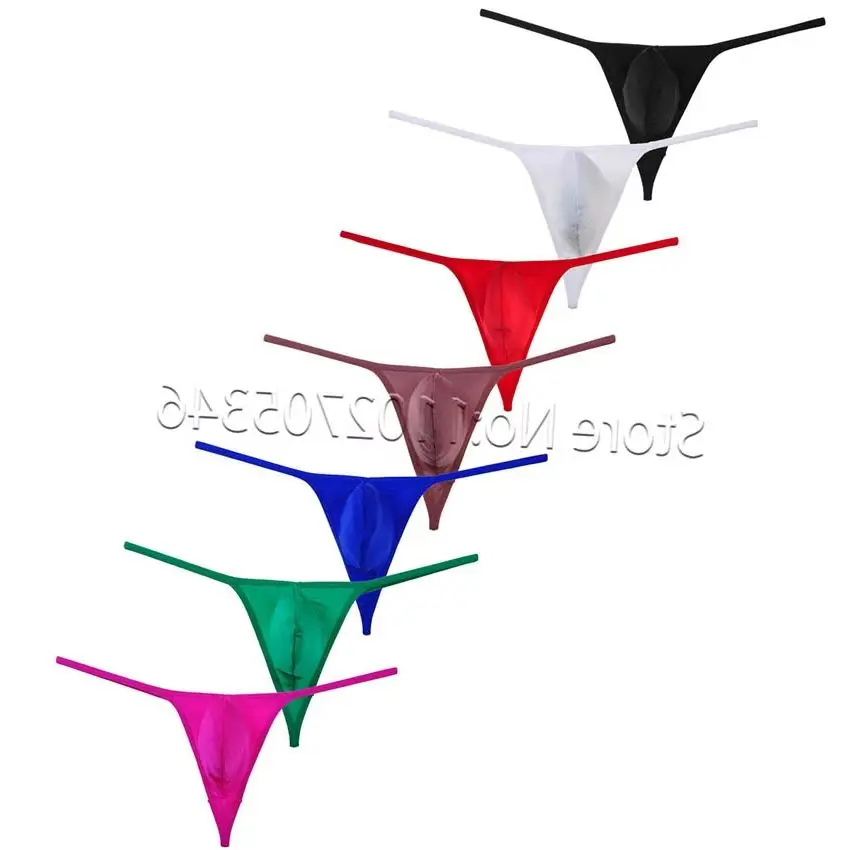 Men's Micro Thong Spandex String Underwear Male Bikini G-string Bulge Pouch Tangas Elastic T-Back Briefs Low Rise Beach Silky
Men's Micro Thong Spandex String Underwear Male Bikini G-string Bulge Pouch Tangas Elastic T-Back Briefs Low Rise Beach Silky