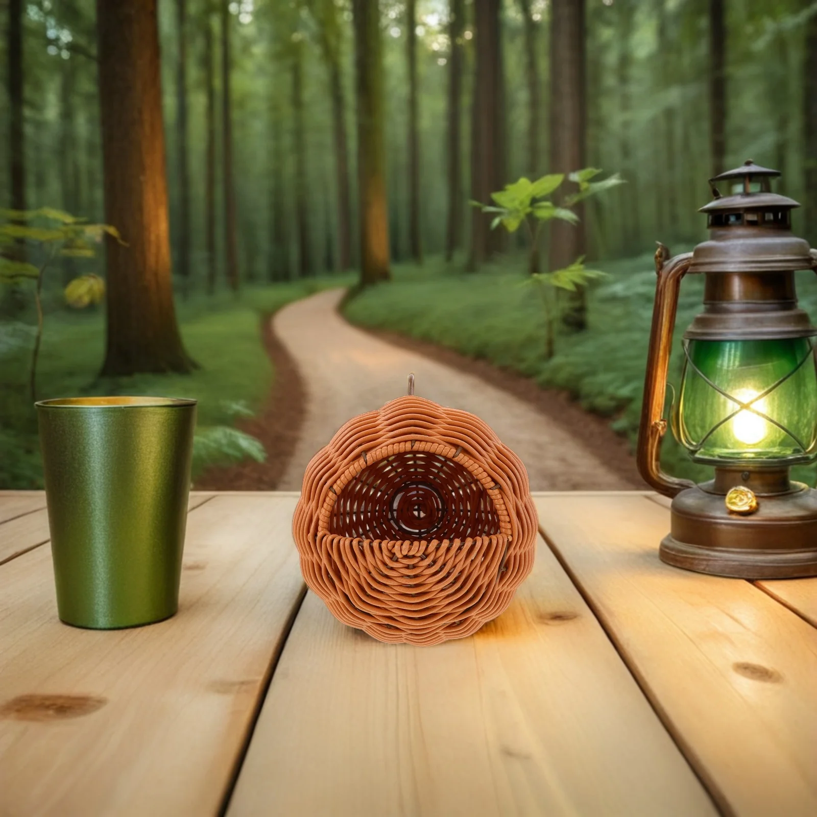 Woven Imitation Rattan Bird House Hand-Woven Hanging Parrot Nest Ventilated Garden Cage Cozy Nest Decoration Hanging Bird Nests
Woven Imitation Rattan Bird House Hand-Woven Hanging Parrot Nest Ventilated Garden Cage Cozy Nest Decoration Hanging Bird Nests