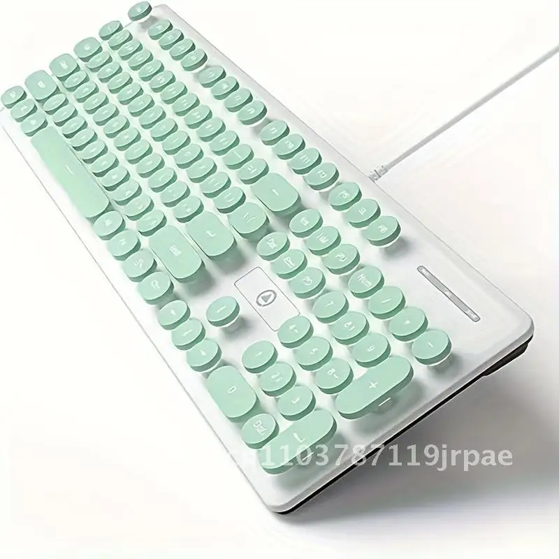 Punk Mechanical Feel Luminous Gaming Keyboard Mouse Set Carbon Black/Teal/Pink One-Piece Design Computer Accessories
Punk Mechanical Feel Luminous Gaming Keyboard Mouse Set Carbon Black/Teal/Pink One-Piece Design Computer Accessories