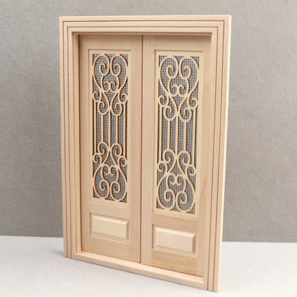 Mini House Double Opening Door Wooden Premium Material Mini House Decor Miniature Wooden Door for Kids Miniature Garden Ornament
Mini House Double Opening Door Wooden Premium Material Mini House Decor Miniature Wooden Door for Kids Miniature Garden Ornament