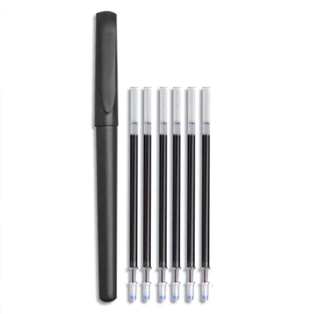 7pcs/set Blue Ink Automatic Fade Pen Kit Handwriting Invisible Calligraphy Magic Pens 0.5mm Refill Ink Disappearing Pen
7pcs/set Blue Ink Automatic Fade Pen Kit Handwriting Invisible Calligraphy Magic Pens 0.5mm Refill Ink Disappearing Pen