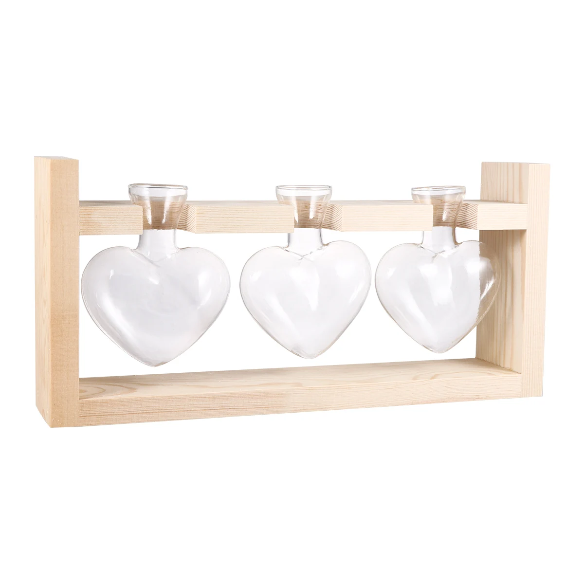 3pcs Glass Vase Wooden Stand High Temp Glass Vase Resistant Hydroponics Planter Easy Clean Plant Home Office Gift
3pcs Glass Vase Wooden Stand High Temp Glass Vase Resistant Hydroponics Planter Easy Clean Plant Home Office Gift