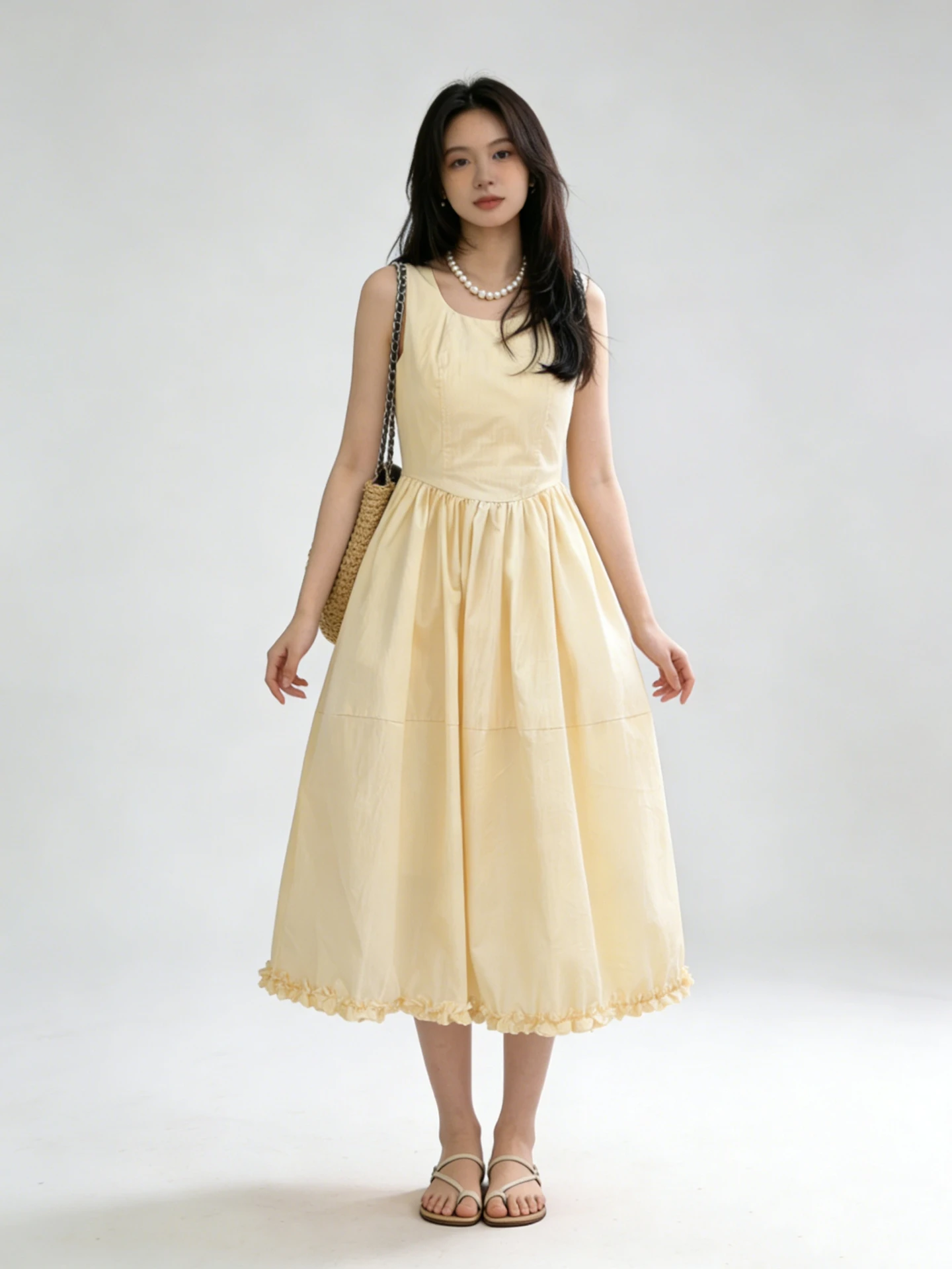 Yellow Belted Maxi Dress with Wood Grain Casual Summer Dress Beach Vacation Slimming City Commuting Beach Camping Casual...
Yellow Belted Maxi Dress with Wood Grain Casual Summer Dress Beach Vacation Slimming City Commuting Beach Camping Casual...