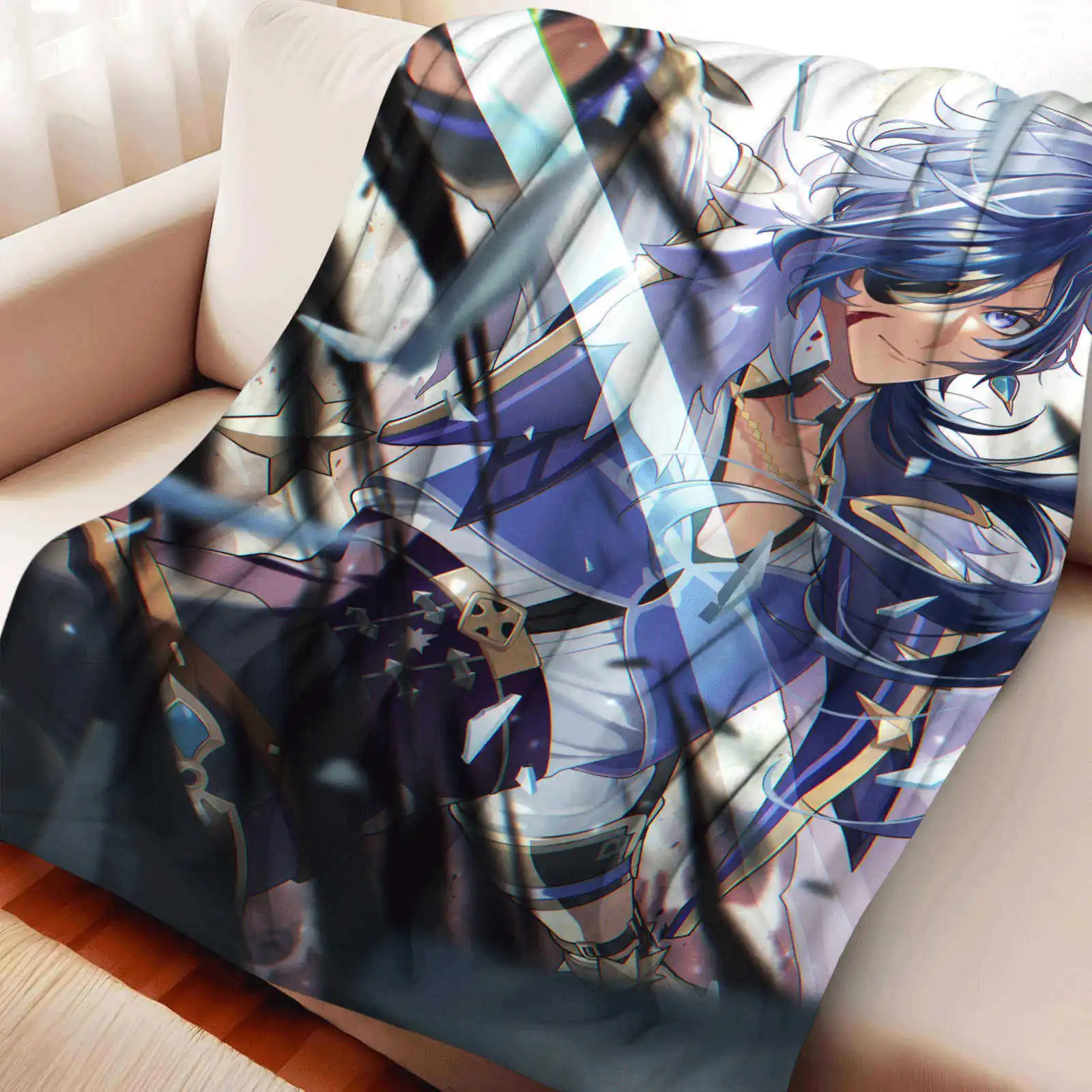 Cartoon Gesnhin Impact Kaeya Alberich Flannel Blanket Cover Warmth Soft Anime Blanket Multifunctional Decor Universal Blankets
Cartoon Gesnhin Impact Kaeya Alberich Flannel Blanket Cover Warmth Soft Anime Blanket Multifunctional Decor Universal Blankets