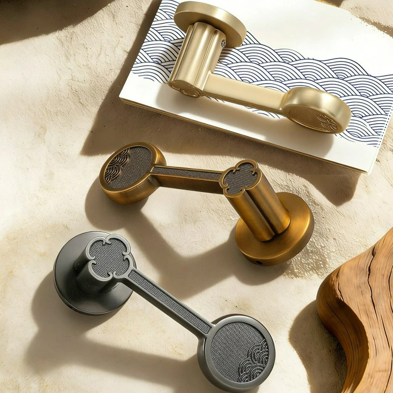 Chinese Retro Wave Pattern Indoor Door Lock Universal Household Bedroom Office Magnetic/silent Split Lock
Chinese Retro Wave Pattern Indoor Door Lock Universal Household Bedroom Office Magnetic/silent Split Lock