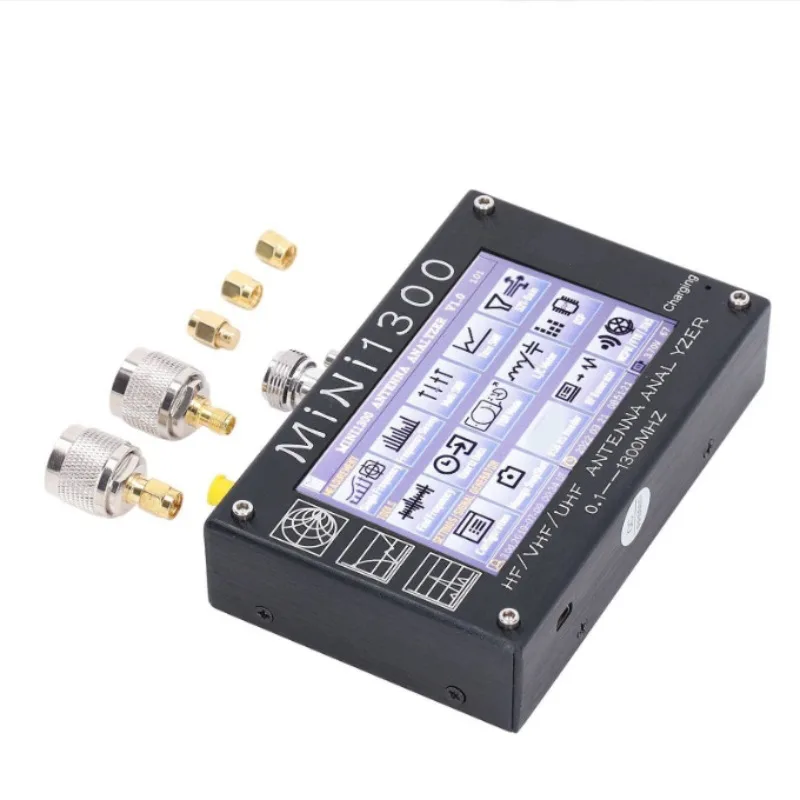 MINI1300 VNA Network Analyzer Tester 0.1-1300 MHZ Portable RF Antenna Tester
MINI1300 VNA Network Analyzer Tester 0.1-1300 MHZ Portable RF Antenna Tester