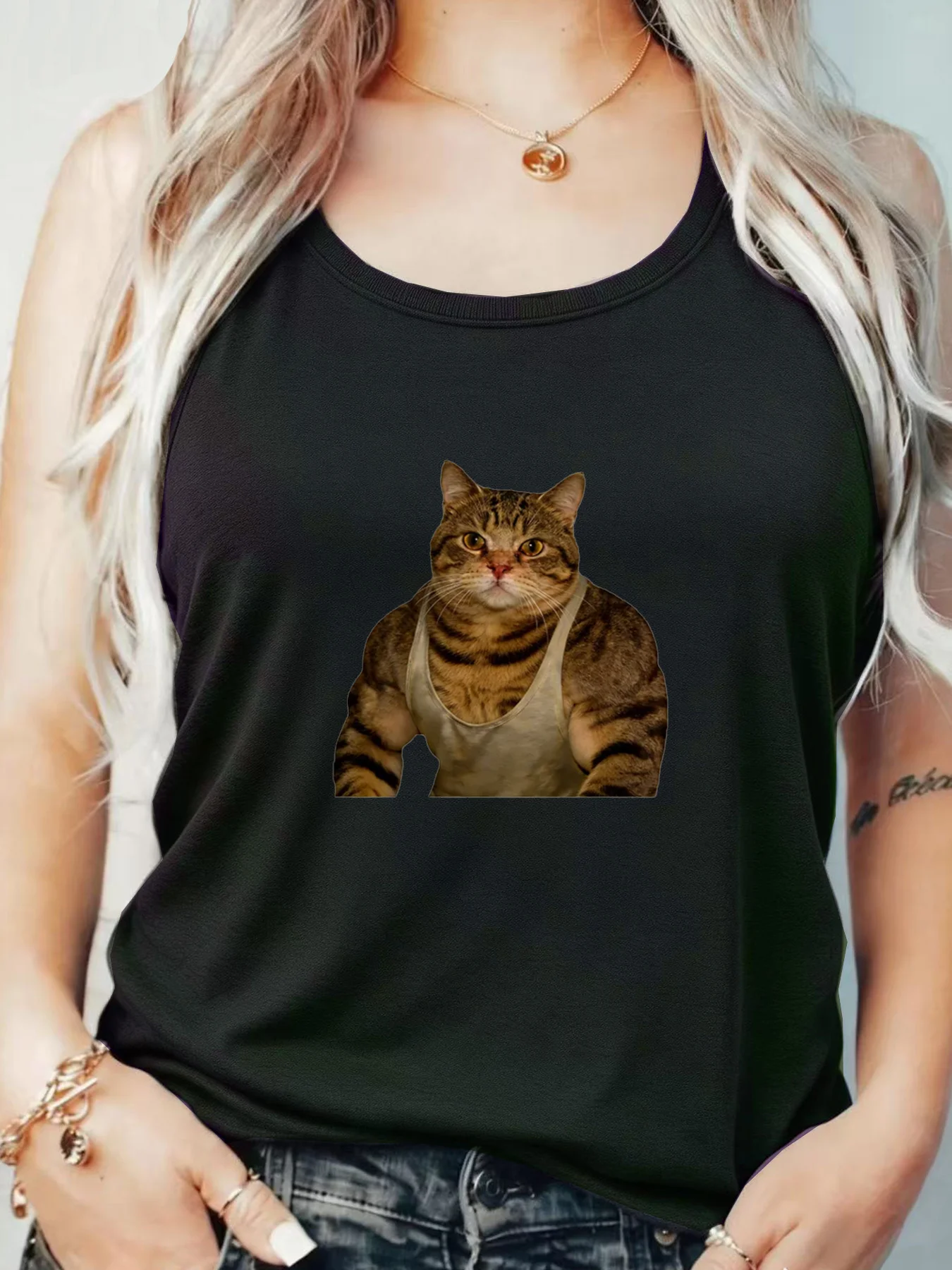 Loose Fit Printed Pocket T-Shirt for Women with Ribbed Collar round Neck 1-8XL plus Size Comfortable Casual Vest
Loose Fit Printed Pocket T-Shirt for Women with Ribbed Collar round Neck 1-8XL plus Size Comfortable Casual Vest