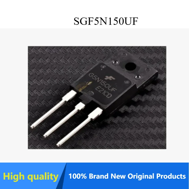 5/50PCS SGF5N150UF G5N150UF TO-3PF N Channel 1500V 5A Original stock Fast shipping Original stock
5/50PCS SGF5N150UF G5N150UF TO-3PF N Channel 1500V 5A Original stock Fast shipping Original stock