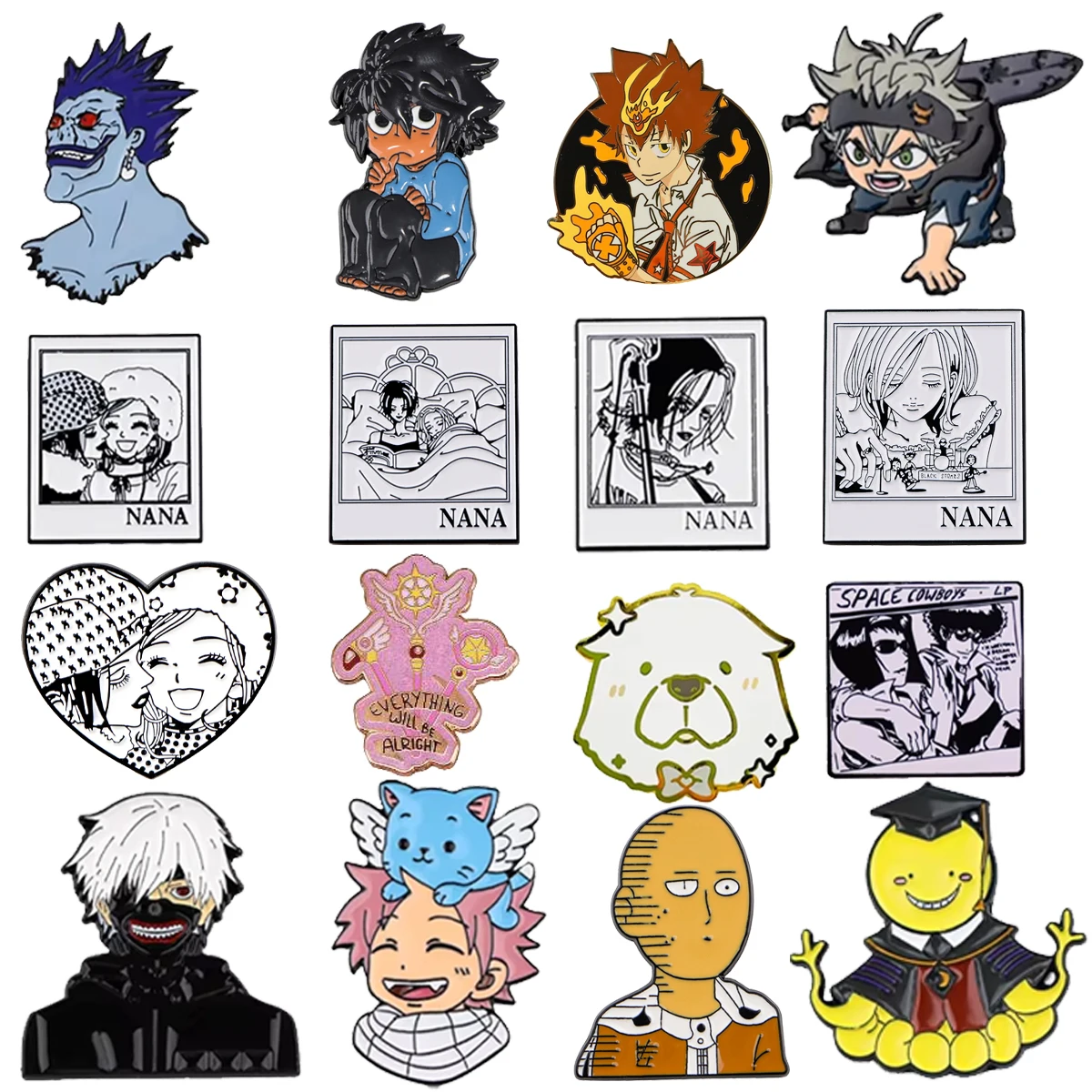Enamel Pin Brooch Cute Anime Lapel Pins for Backpacks Badges Brooches Fashion Jewelry Accessories Gifts
Enamel Pin Brooch Cute Anime Lapel Pins for Backpacks Badges Brooches Fashion Jewelry Accessories Gifts