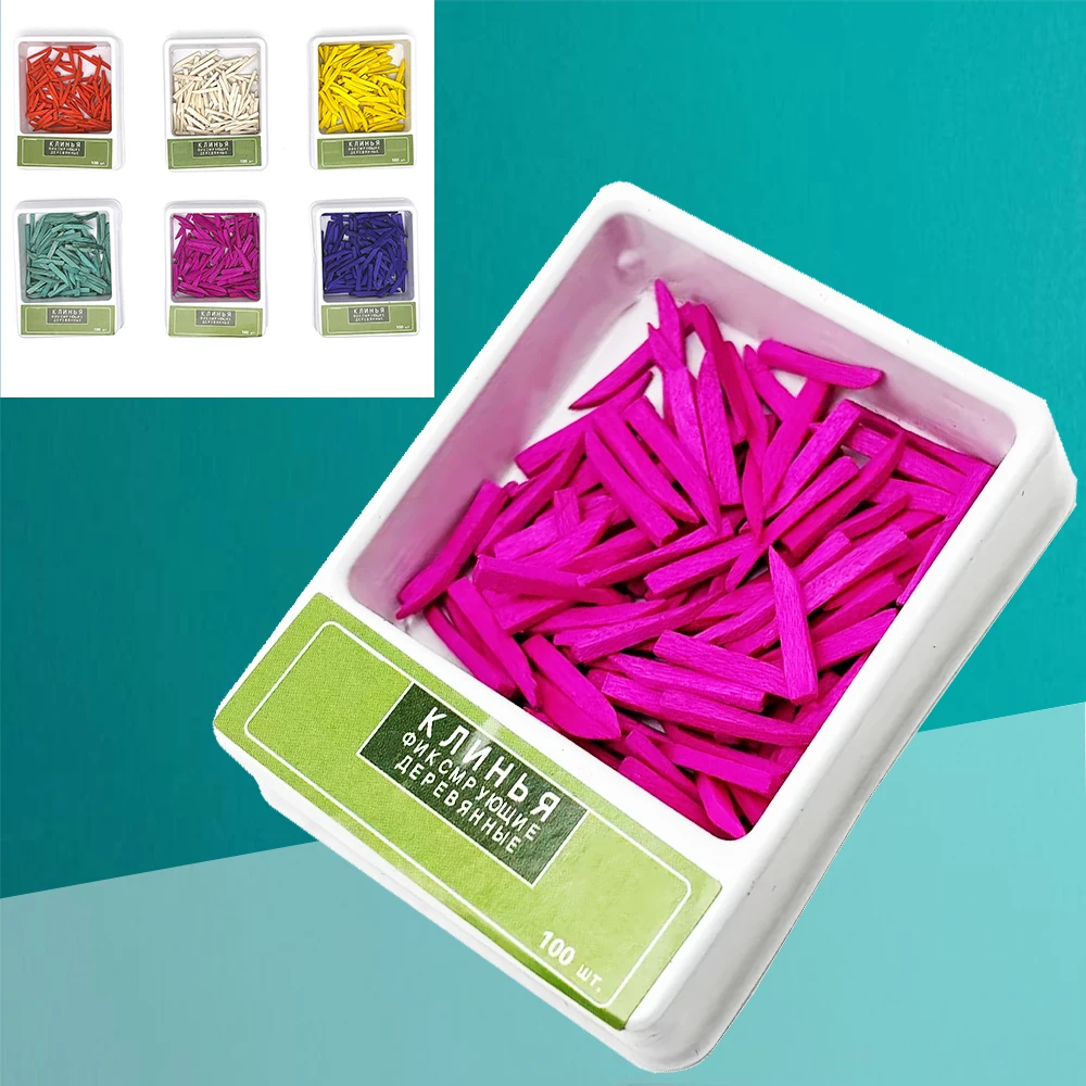 100Pcs Dental Wooden Wedges Interdental Contoured Nonexpansion Water Maple Wedges for Dentistry
100Pcs Dental Wooden Wedges Interdental Contoured Nonexpansion Water Maple Wedges for Dentistry