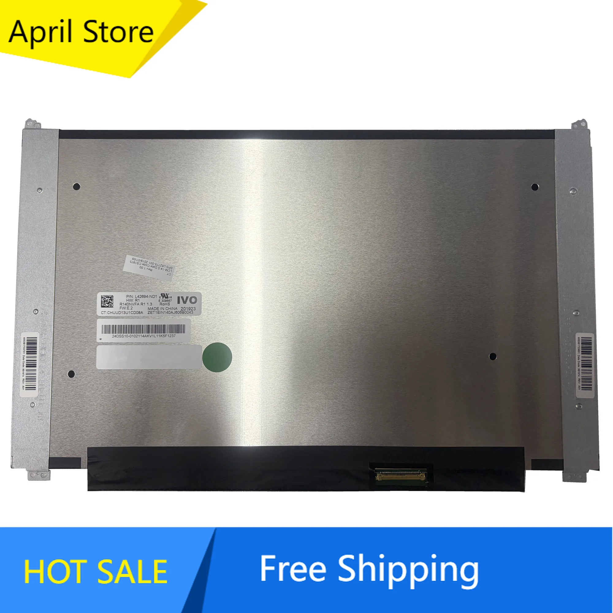 R140NVFA R1 14.0'' Laptop LCD Touch Screen Display Panel for HP EliteBook 840 G5 G6 1920*1080 40 Pins
R140NVFA R1 14.0'' Laptop LCD Touch Screen Display Panel for HP EliteBook 840 G5 G6 1920*1080 40 Pins